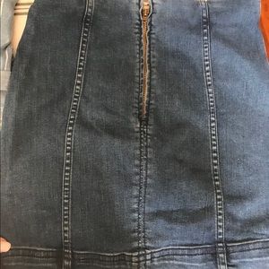 Free People High Rise Skirt